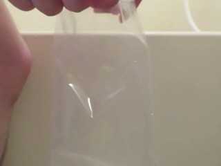 I Just Take A Piss In Plastic Bag!
