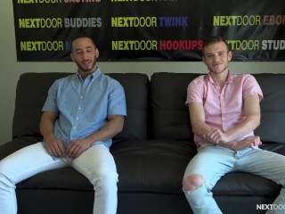 Nextdoorcasting - Xavier Cole's First Time Bottom