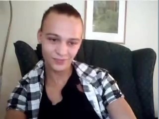 Danish 18 Yo Boyish Boy - I Playing With My Stiff Cock In On Cam & It's Fun